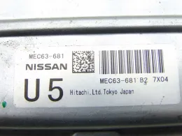 Блок управления двигателем MEC63-681MEC nissan murano z50 3.5b