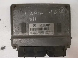 Блок управління двигуном 5WP4419307 fabia 1.4 mpi 047906033a