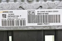 Блок управления 5WS40514A-T citroen c2 c3 9663181680