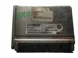 Блок управления ECU 5WK90326 bmw 3 2.8b 1430273 ecu