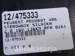 Блок управления 9630403280 peugeot 406 0261204651 2,0 16v