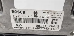 Блок управління двигуном 3911-2A412 hyundai i30 1.6 crdi 518 0281017211