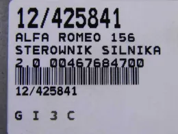 Блок управління двигуном 467684700 alfa romeo 156 2,0 00