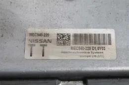 Блок управления двигателем MEC940-220 nissan qashqai j10 1.6 16v 06-13