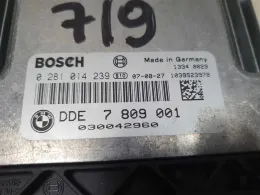 Блок керування DDE7809001 bmw e90 2.0 d 0281014239