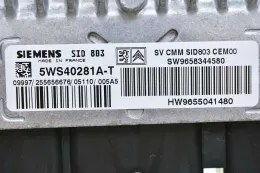 Блок управления 5WS40281A-T peugeot 307 2.0 9658344580