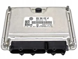 Блок управления ECU 0261208043 ecu beetle 1.4 16v 036906032af