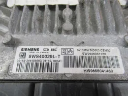 Блок управления SW9656061180 peugeot 307 2,0 hdi 5ws40029l-t sid803 hw9655041480