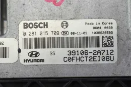 Блок управления двигателем 0281015709 hyundai i30 1.6 crdi 39106-2a712