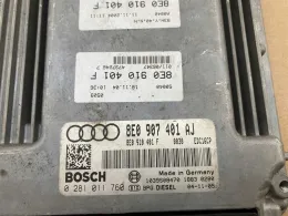 Блок управління двигуном 8E0910401F audi a4 b7 3.0 tdi 8e0907401aj 0281011760