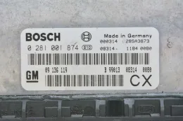 0281001874 блок управління ECU Opel Vectra B 2000