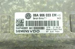 Блок управління 5WP40322 02 vw jetta golf 1.6 06a906033em 5wp4032202