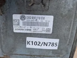 5WP45562AF блок управления ECU Volkswagen PASSAT B6 2007