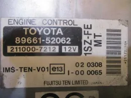 Блок управления 89661-52062 toyota yaris 8966152062