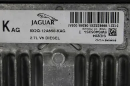 Блок управления двигателем 8X2Q-12A650-KAG jaguar xf i 2.7 d dt