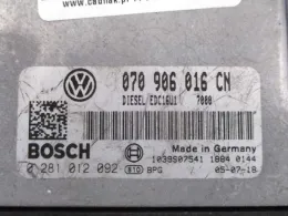 070906016CN блок управления ECU Volkswagen Transporter - Caravelle T5 2005