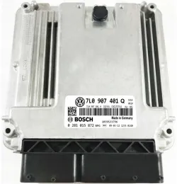 Блок управления ECU 7L0907401Q ecu vw touareg 3.0 0281015872