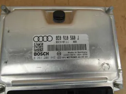 Блок управления двигателем 0261208442 audi s4 b7 4.2 v8 bbk 8e0910560j