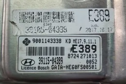 Блок управління двигуном 3911504389 hyundai i10 ii 1.0