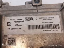 Блок управління двигуном HW9815037580 opel ecu 9830510980