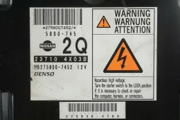 2758007452 блок управління ECU Nissan Navara D40 2006