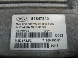 Блок управления 71600.193.01 ford ka 1.3 51847810 - - - hw04p mjd6f3.f2