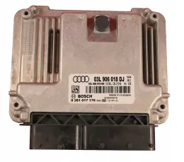 Блок управления 03L906018DJ audi q5 2.0tdi 0281017176