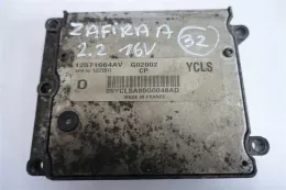 12571664AV блок управления ECU Opel Vectra C 2002