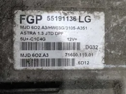 55191136LG блок управління ECU Opel Astra H 2006