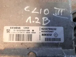 Блок керування S120202105 renault clio iii 05-12 1,2 16v 8200789222