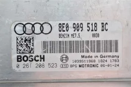 Блок управления 8E0909518BC audi a4 1.8t 0261208523