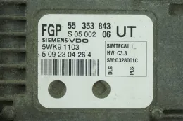 5WK91103 блок управления ECU Opel Zafira B 2006