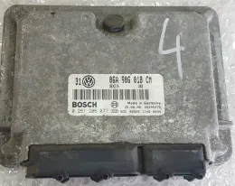 Блок управління двигуном 0281206077 audi vw 1.8 06a90018cm immo off