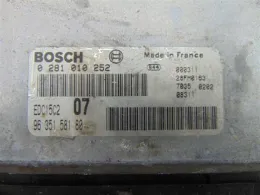 Блок управління 0281010252 9635158180 peugeot citroen 2.0