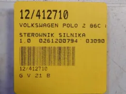 Блок управления 030906026H vw polo 2 86c 1,0 0261200794