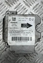DJS0031777X блок управління AirBag (SRS) Opel Vectra B 1997