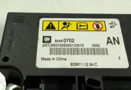 AS0702E000123516 блок управления AirBag (SRS) Opel Antara 2012