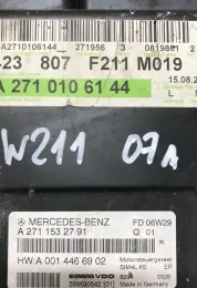 A2711532791 блок управления двигателем Mercedes-Benz E W211 2007 - фото