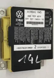 391001 блок управления AirBag (SRS) Volkswagen Polo 2003