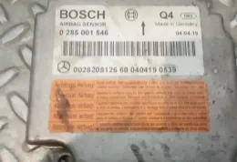 002820812660 блок управления AirBag (SRS) Mercedes-Benz S W220 2004