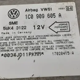 17020415A блок управления AirBag (SRS) Volkswagen New Beetle 2002