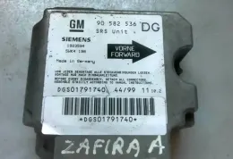DGS01791740 блок управління AirBag (SRS) Opel Zafira A 2003