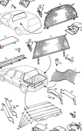 24412701 блок управління AirBag (SRS) Opel Astra G 2005