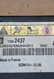 S237E0094A2812 блок управління AirBag (SRS) Opel Astra J 2011