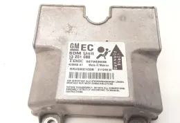 405682 блок управления AirBag (SRS) Opel Astra H 2007