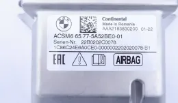 5A52BE0 блок управління AirBag (SRS) BMW 5 G30 G31 2018