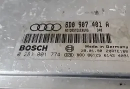 28RTE166 блок управления двигателем Audi A4 S4 B5 8D 2000