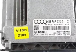 4H0907115A блок управления двигателем Audi A8 S8 D4 4H 2012