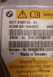 08B617MA1253H блок управления AirBag (SRS) BMW 7 F01 F02 F03 F04 2011