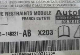3R8314B321AB блок управления AirBag (SRS) Jaguar S-Type 1999